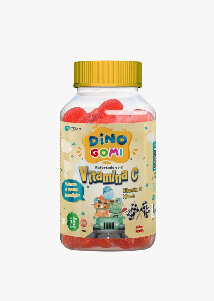 GOMITAS  DE VITAMINA C - DINO KIDS